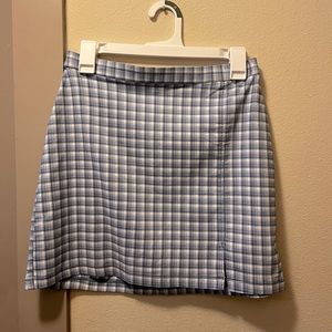 Hollister Plaid Mini Skirt